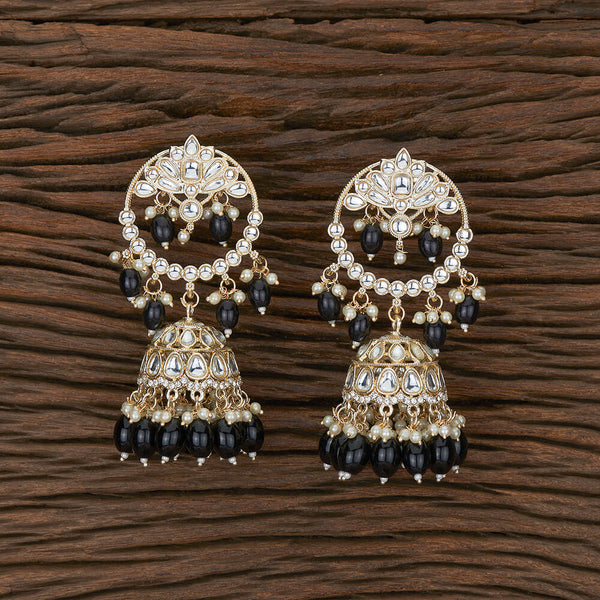 Indo Western Beads Earring With Gold Plating 110033