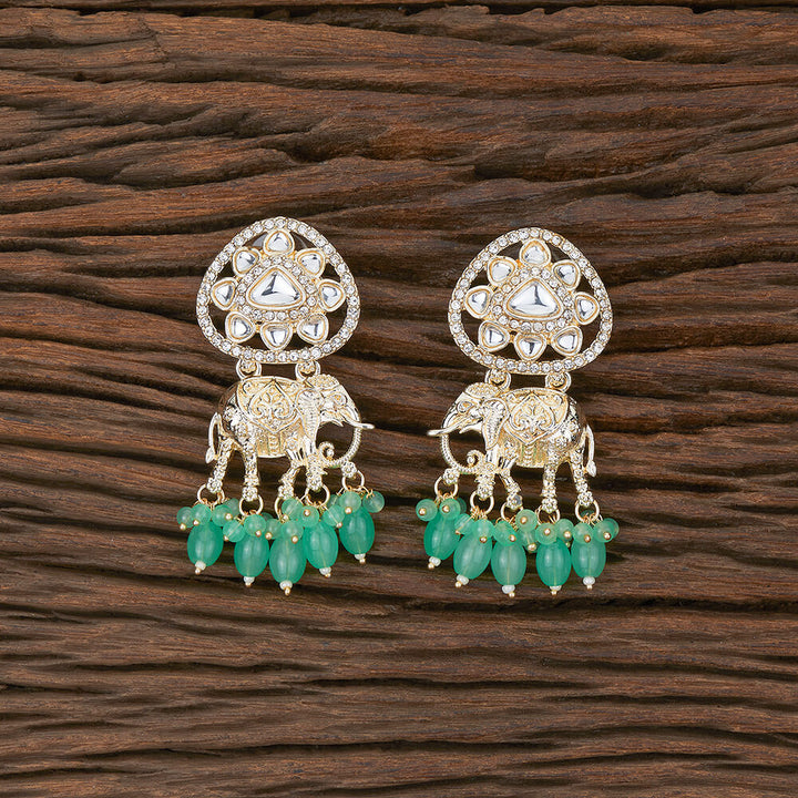 Indo Western Trendy Earring With Gold Plating 110034