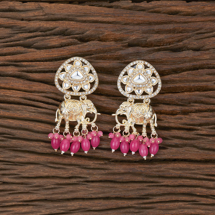 Indo Western Trendy Earring With Gold Plating 110034