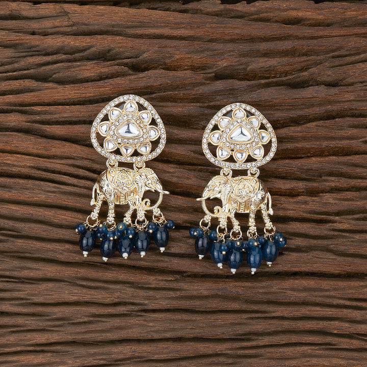 Indo Western Trendy Earring With Gold Plating 110034