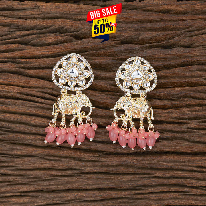 Indo Western Trendy Earring With Gold Plating 110034