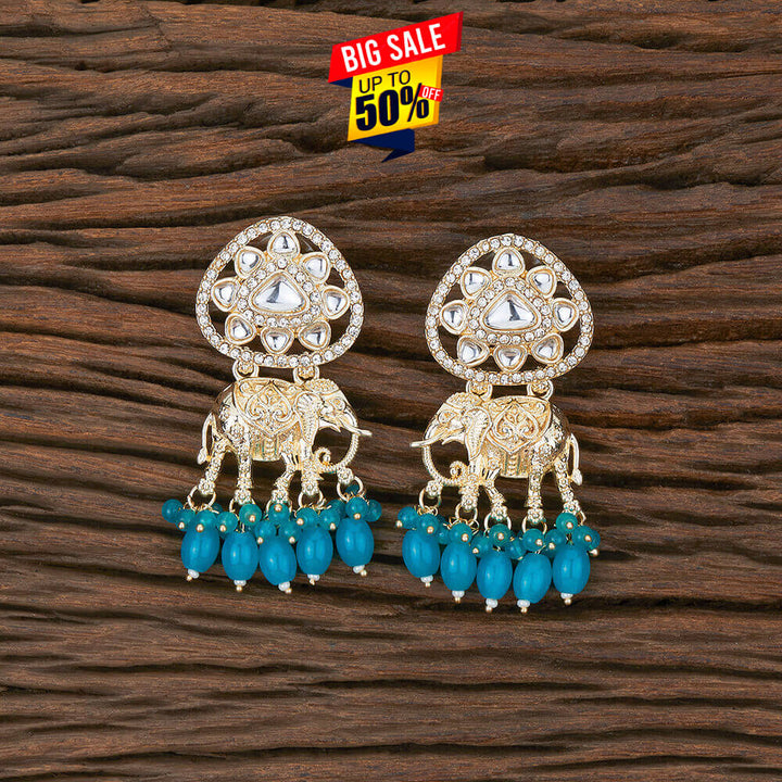 Indo Western Trendy Earring With Gold Plating 110034