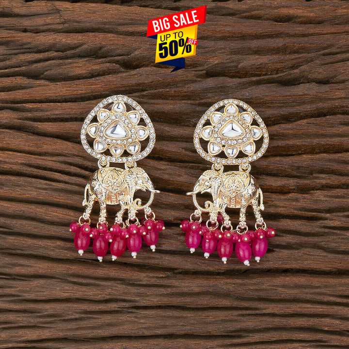 Indo Western Trendy Earring With Gold Plating 110034