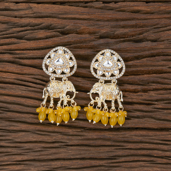 Indo Western Trendy Earring With Gold Plating 110034