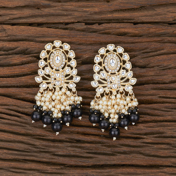 Indo Western Beads Earring With Gold Plating 110046