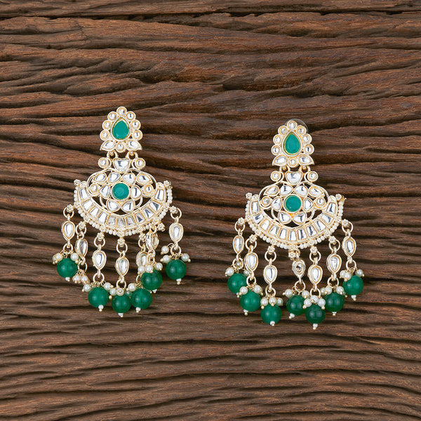 Indo Western Classic Earring With Gold Plating 110081