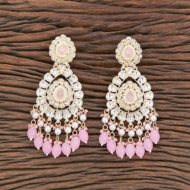 Indo Western Moti Earring With Gold Plating 110163