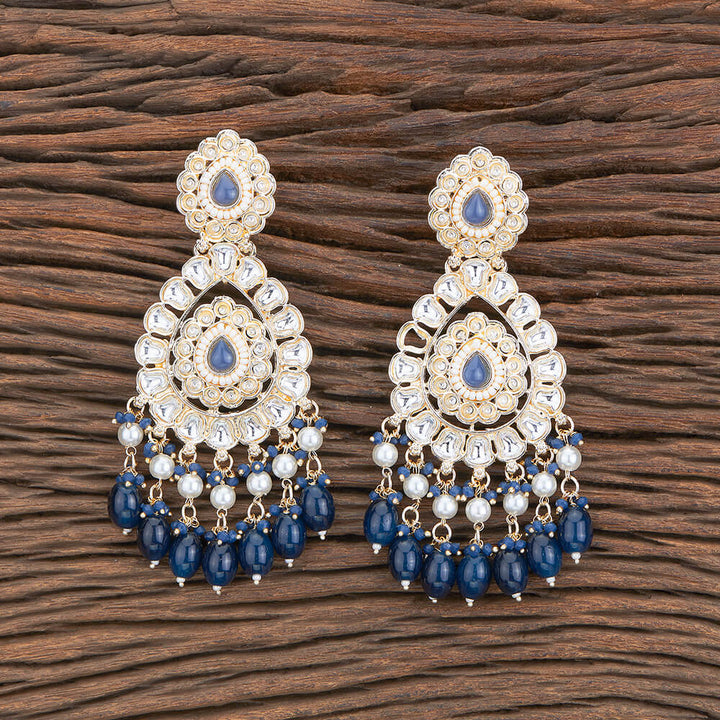 Indo Western Moti Earring With Gold Plating 110163