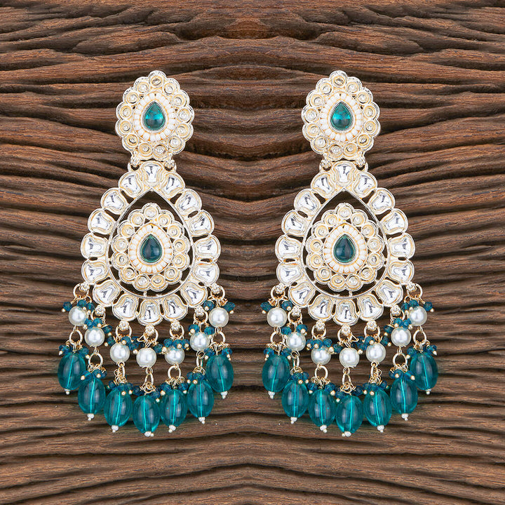 Indo Western Moti Earring With Gold Plating 110163