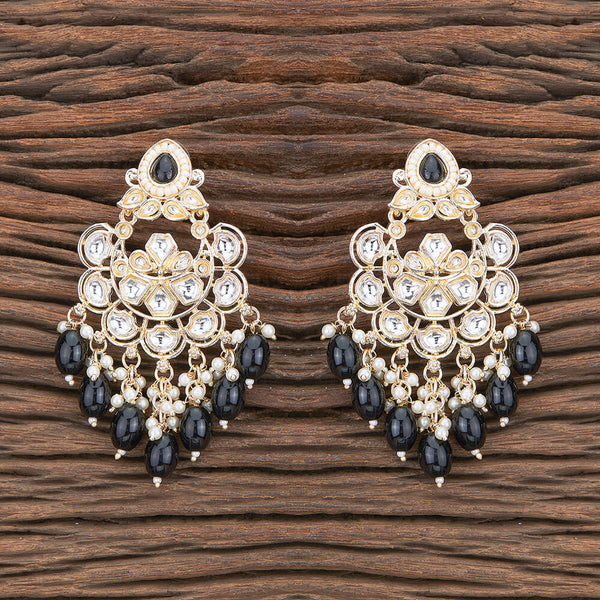 Indo Western Beads Earring With Gold Plating 110164