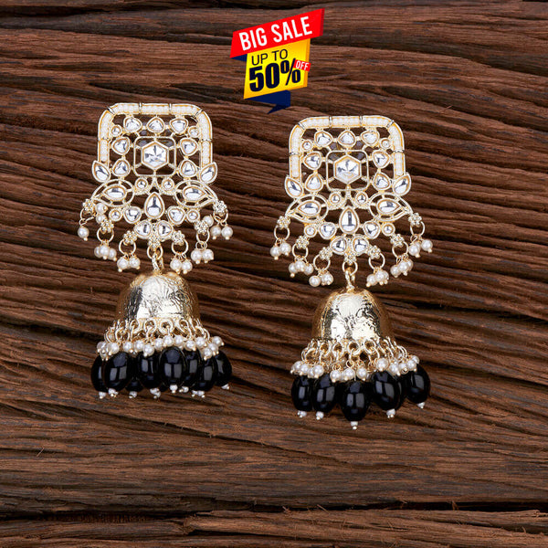 Indo Western Pearl Earring With Gold Plating 110205