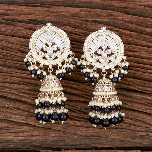 Indo Western Beads Earring With Gold Plating 110219