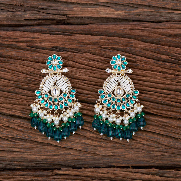 Indo Western Beads Earring With Gold Plating 110220