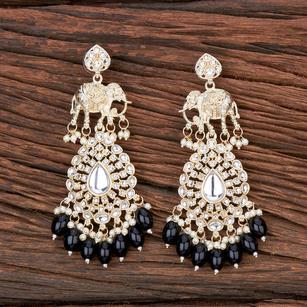 Indo Western Trendy Earring With Gold Plating 110236