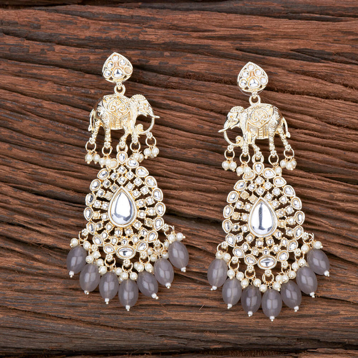 Indo Western Trendy Earring With Gold Plating 110236