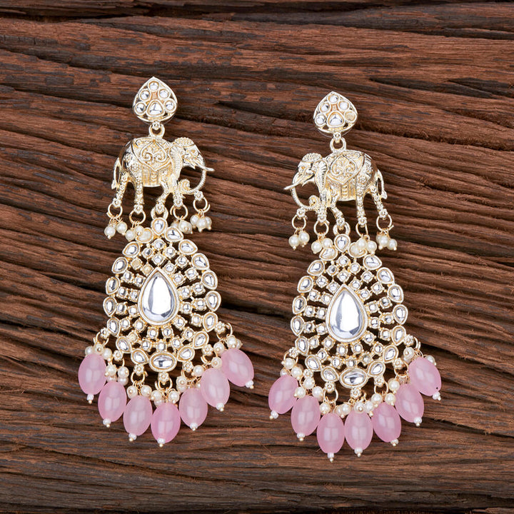 Indo Western Trendy Earring With Gold Plating 110236