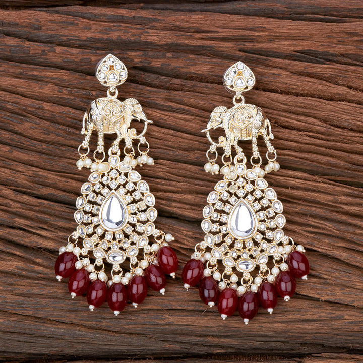 Indo Western Trendy Earring With Gold Plating 110236