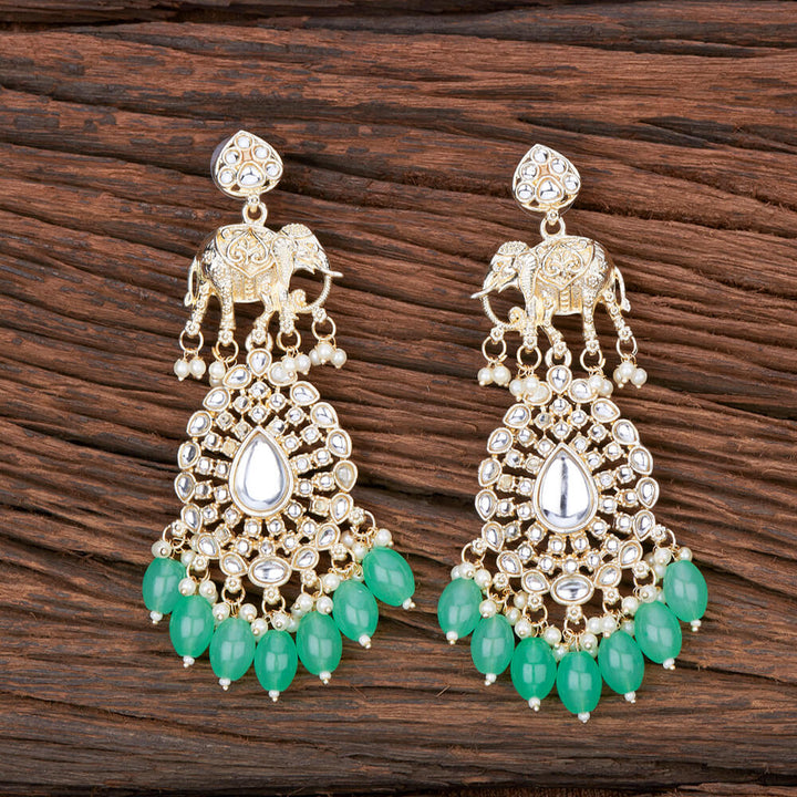 Indo Western Trendy Earring With Gold Plating 110236