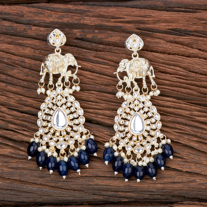 Indo Western Trendy Earring With Gold Plating 110236