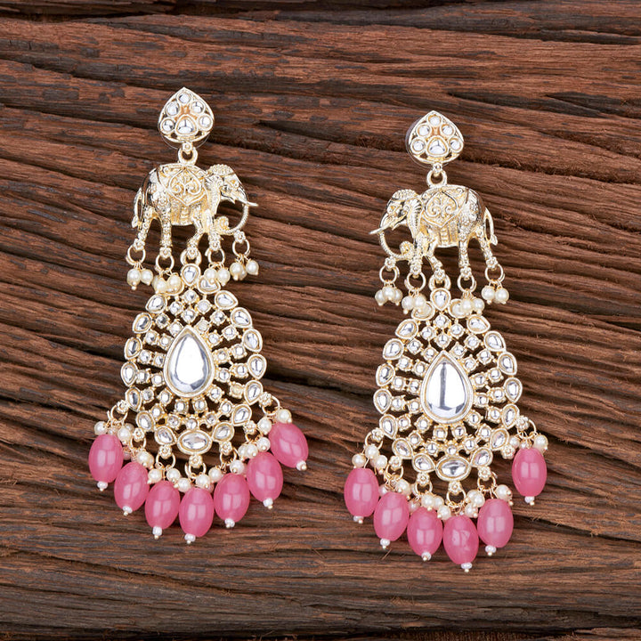 Indo Western Trendy Earring With Gold Plating 110236