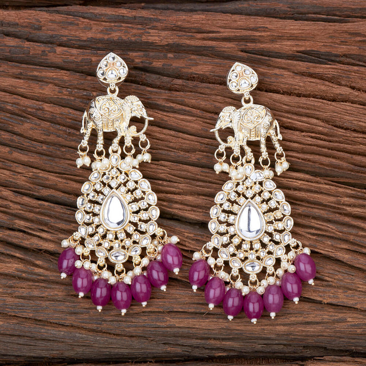 Indo Western Trendy Earring With Gold Plating 110236