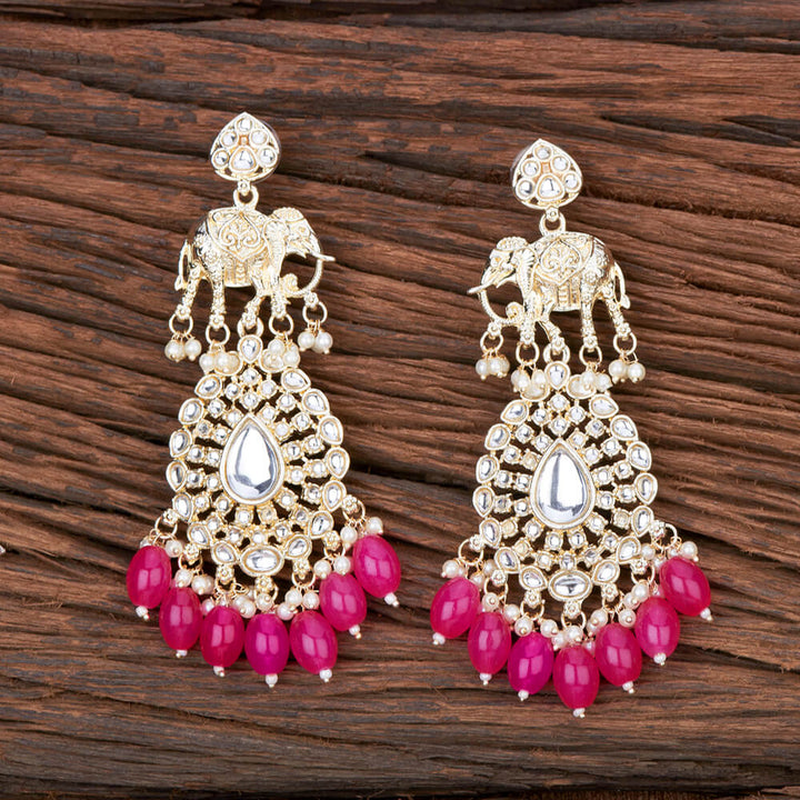 Indo Western Trendy Earring With Gold Plating 110236