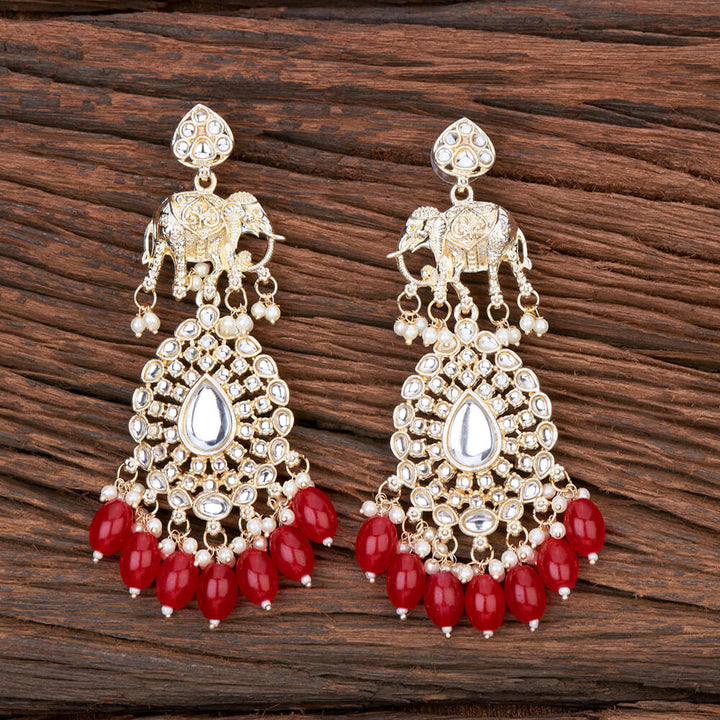 Indo Western Trendy Earring With Gold Plating 110236