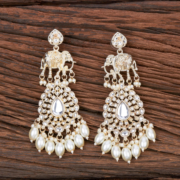 Indo Western Trendy Earring With Gold Plating 110236