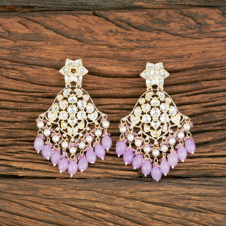 Indo Western Classic Earring With Gold Plating 110278