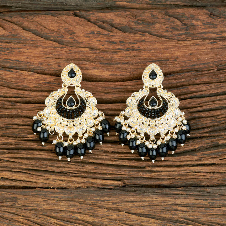 Indo Western Chand Earring With Gold Plating 110279