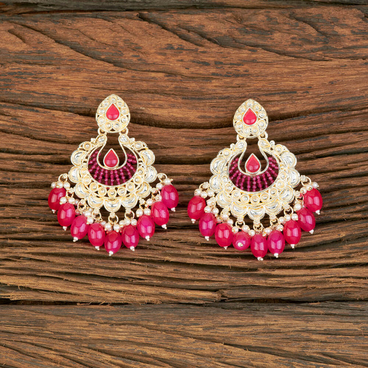 Indo Western Chand Earring With Gold Plating 110279