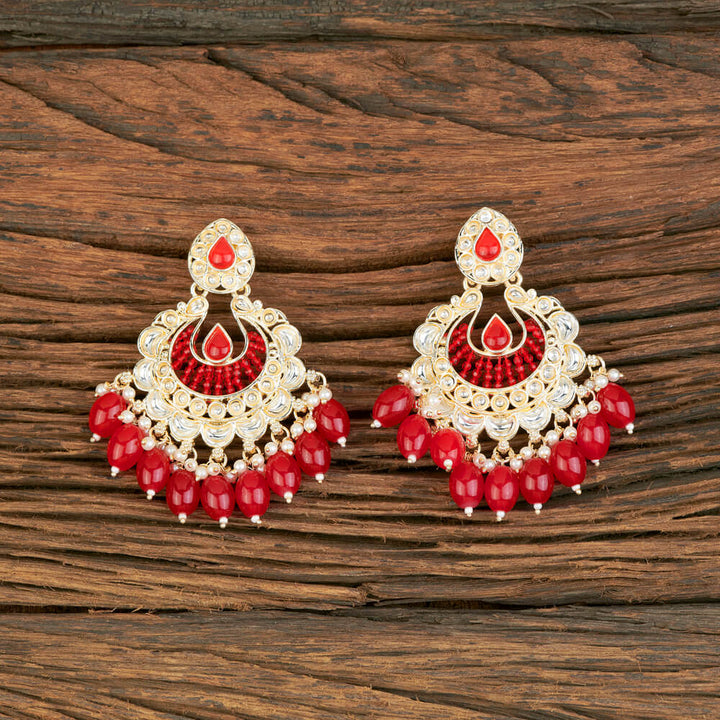 Indo Western Chand Earring With Gold Plating 110279