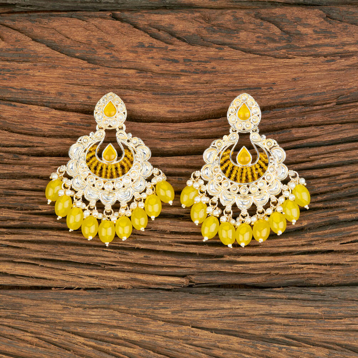 Indo Western Chand Earring With Gold Plating 110279