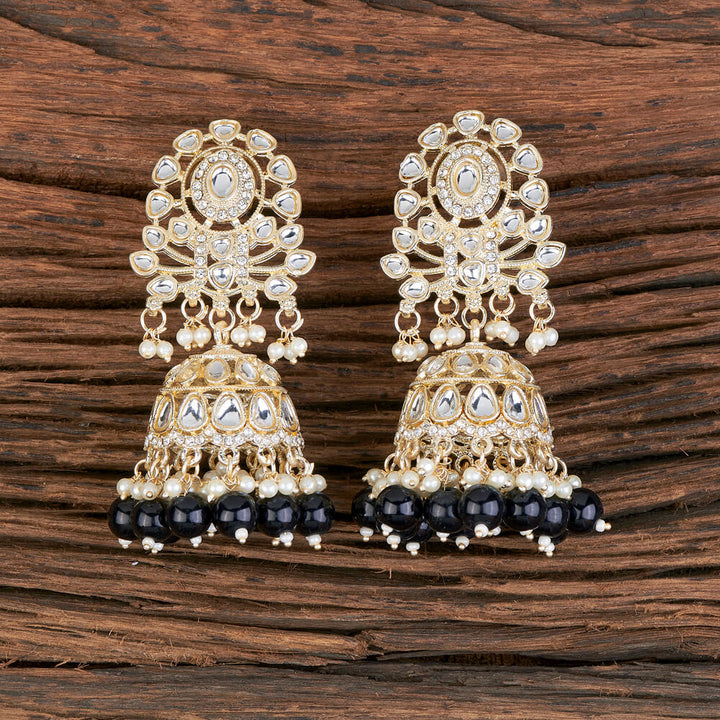 Indo Western Jhumki With Gold Plating 110285