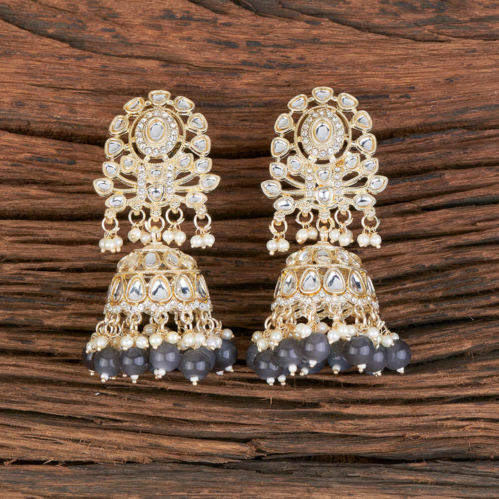 Indo Western Jhumki With Gold Plating 110285