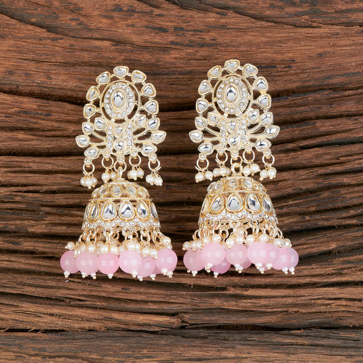 Indo Western Jhumki With Gold Plating 110285