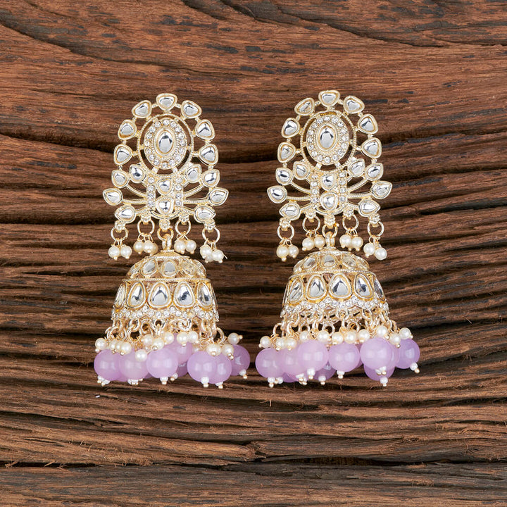 Indo Western Jhumki With Gold Plating 110285