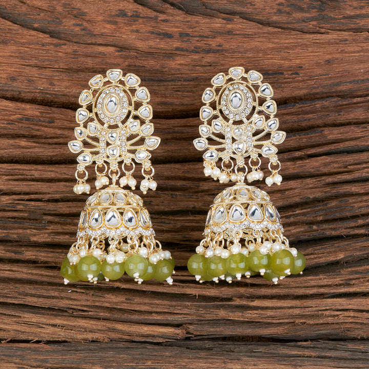 Indo Western Jhumki With Gold Plating 110285