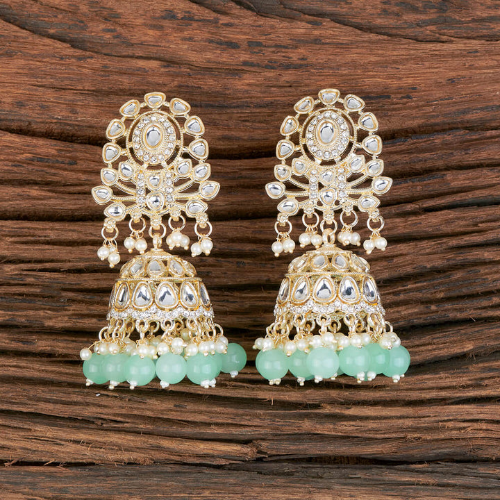 Indo Western Jhumki With Gold Plating 110285