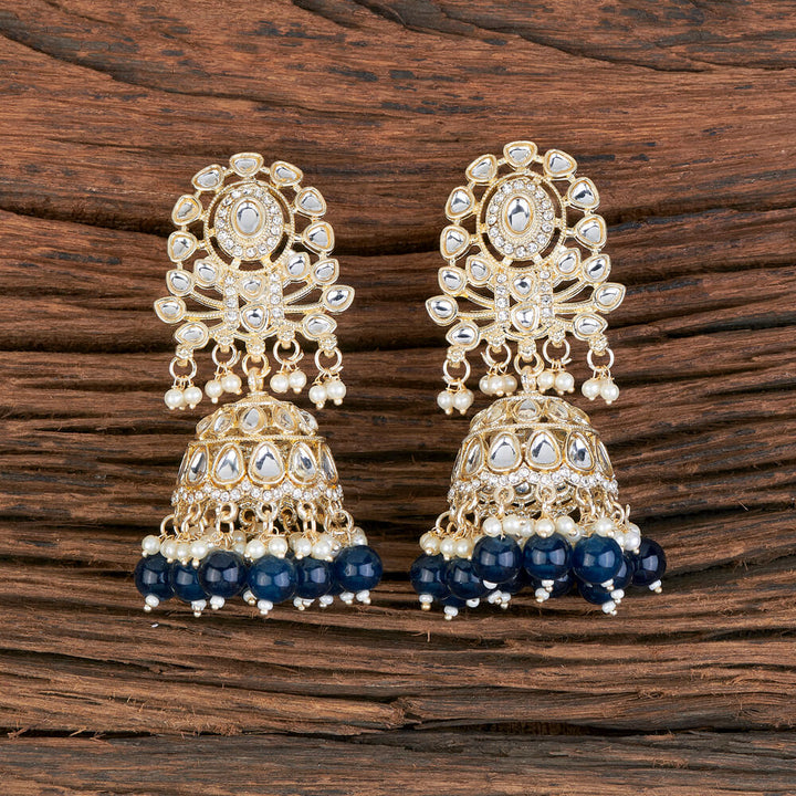 Indo Western Jhumki With Gold Plating 110285