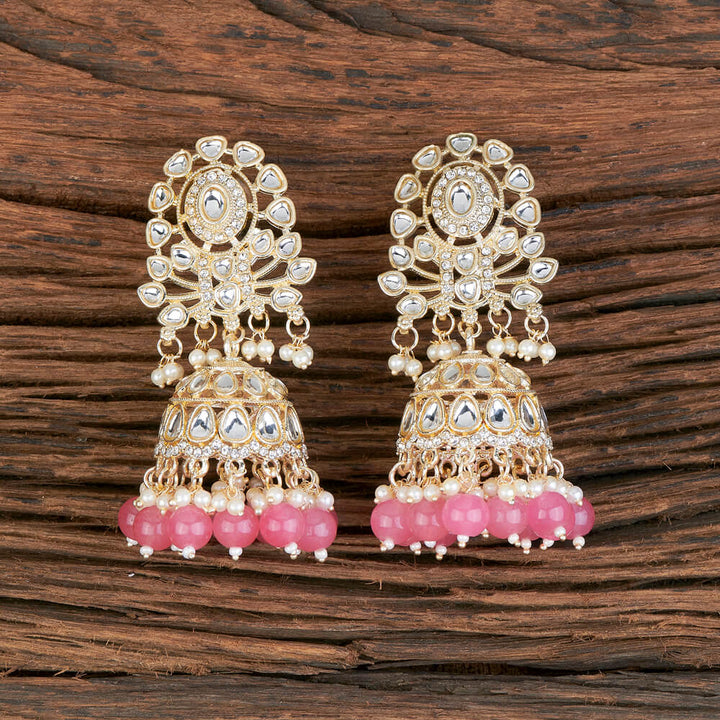 Indo Western Jhumki With Gold Plating 110285