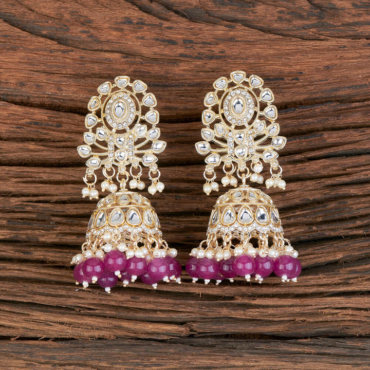 Indo Western Jhumki With Gold Plating 110285