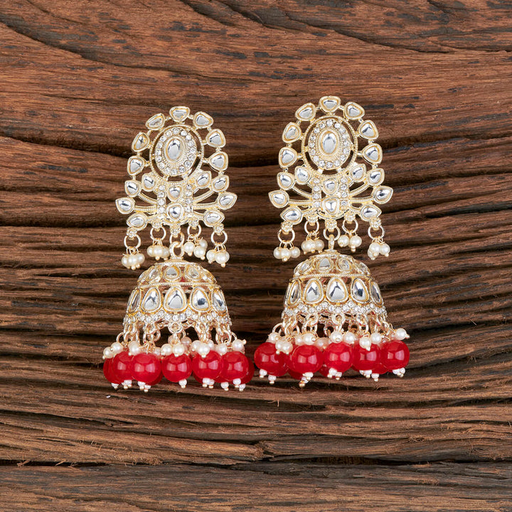 Indo Western Jhumki With Gold Plating 110285