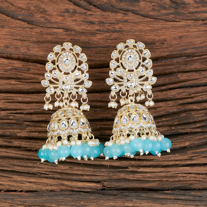 Indo Western Jhumki With Gold Plating 110285