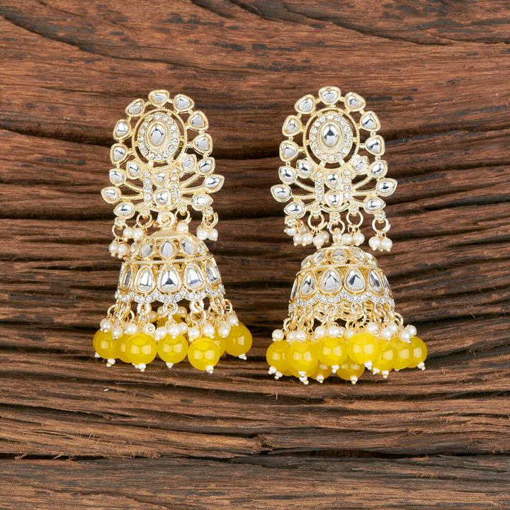 Indo Western Jhumki With Gold Plating 110285