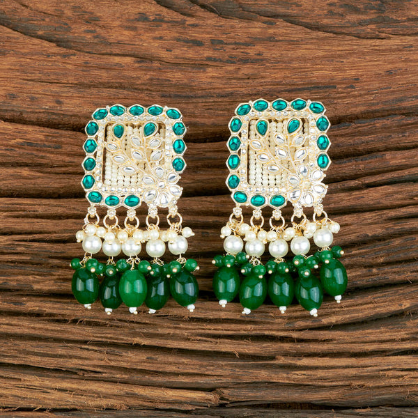 Indo Western Beads Earring With Gold Plating 110287