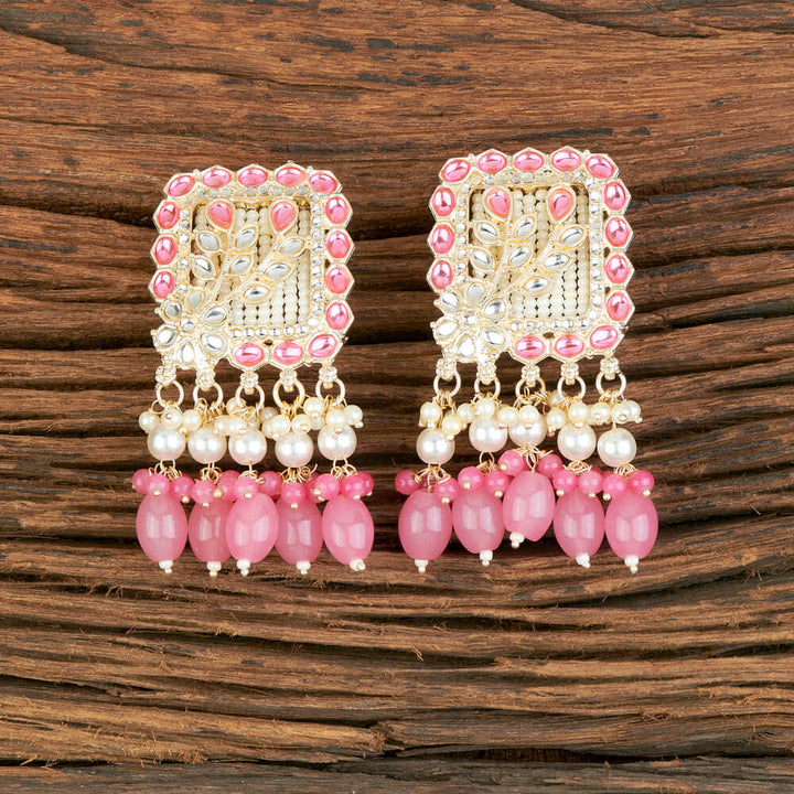 Indo Western Beads Earring With Gold Plating 110287