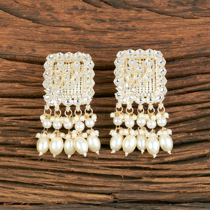 Indo Western Beads Earring With Gold Plating 110287