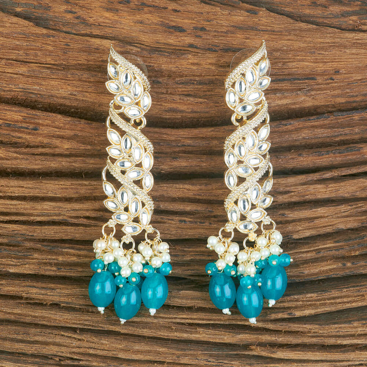 Indo Western Trendy Earring With Gold Plating 110338