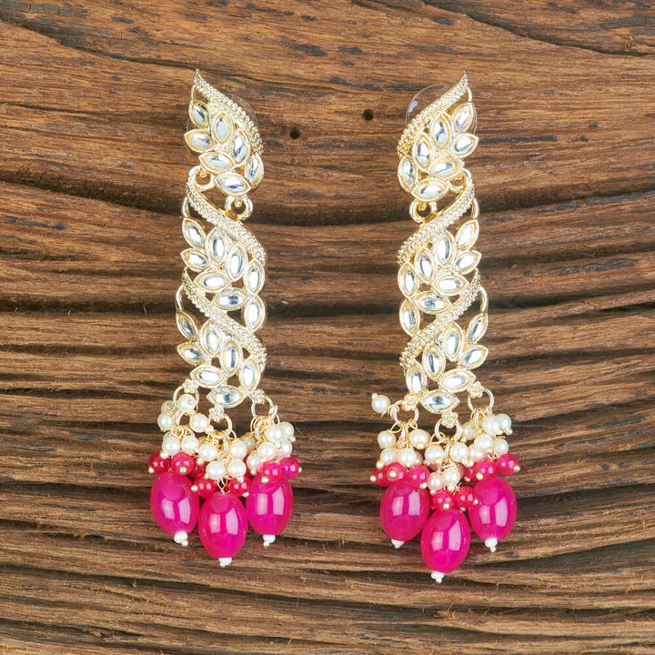 Indo Western Trendy Earring With Gold Plating 110338